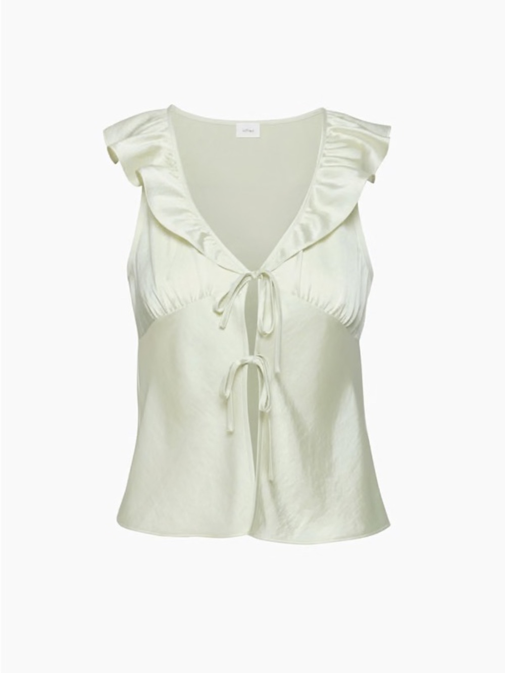 Aritzia Tonka Satin Blouse